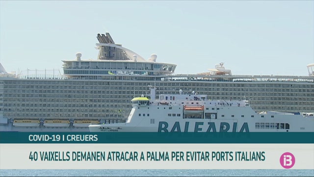 40+creuers+demanen+atracar+a+Palma+per+evitar+ports+italians