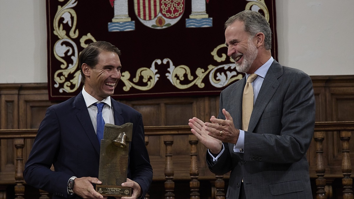 Rafel Nadal és distingit pel rei Felip com a marquès del Llevant de Mallorca