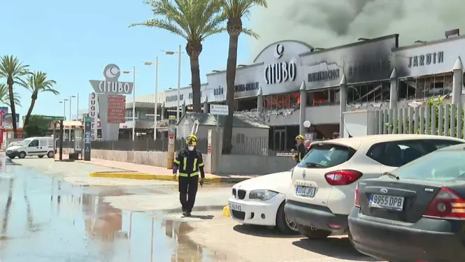 Alerta per un incendi al costat de l’Aeroport d’Eivissa
