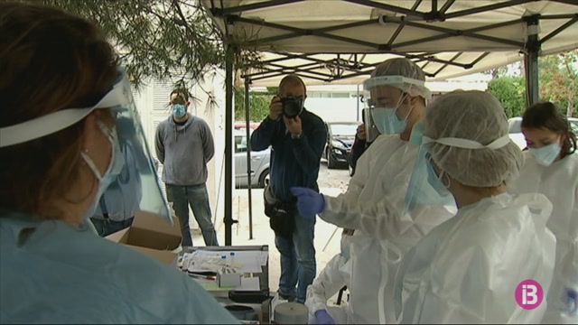 Comencen a realitzar tests ràpids d’antígens per a la detecció de coronavirus a Eivissa