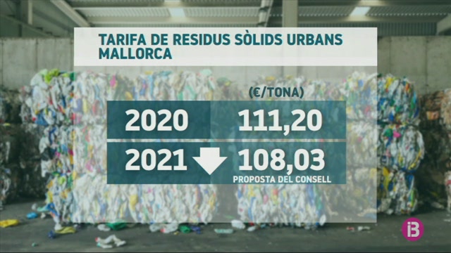 El Consell de Mallorca proposa davallar les tarifes de residus