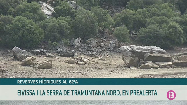 Les reserves hídriques de les Illes Balears es mantenen en el 62 %25