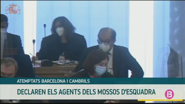 Els Mossos confirmen la implicació dels tres acusats en els atemptats de Catalunya