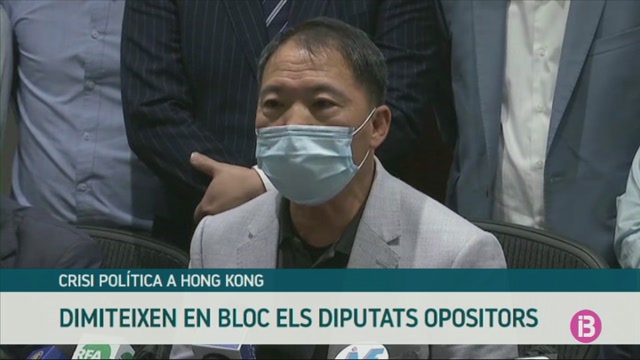 L’oposició de Hong Kong renúncia en bloc