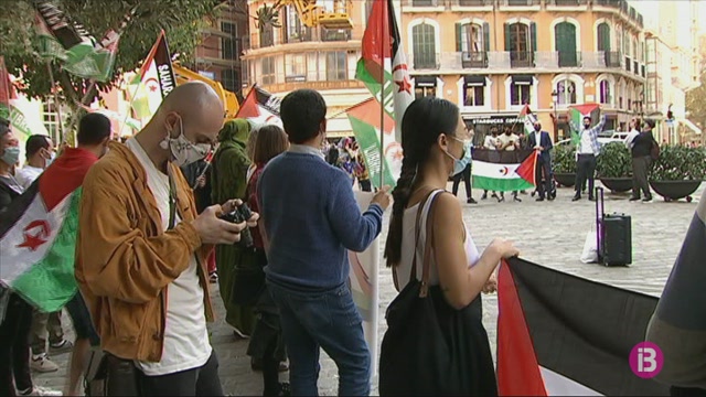 Protesta a Palma per la tensa situació del Sàhara Occidental