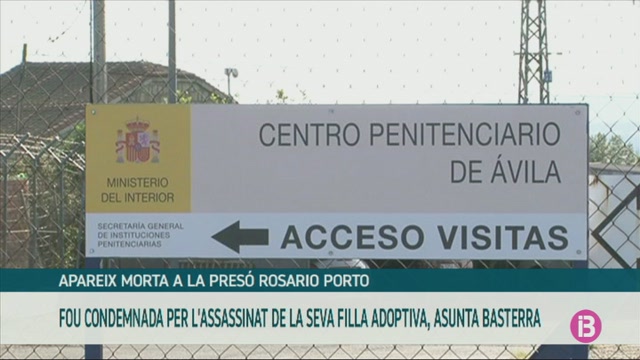 Troben morta a la seva cel·la a Rosario Porto, mare adoptiva d’Asunta