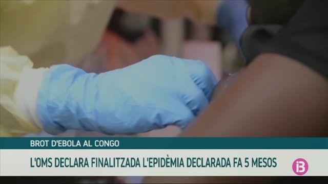 L’OMS declara per finalitzat el brot d’ebola al Congo