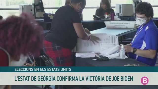 Geòrgia confirma la victòria de Joe Biden