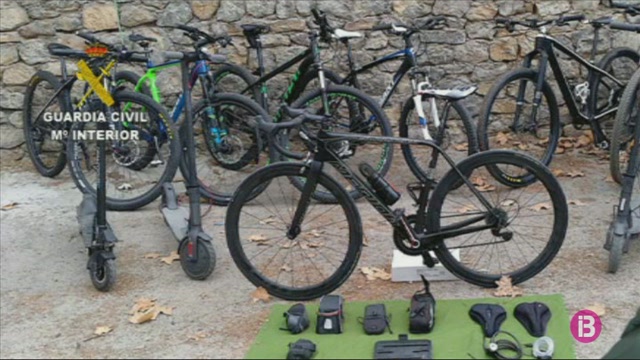 Detenen un home per haver robat 80 bicicletes d’alta gamma valorades en 85 mil euros