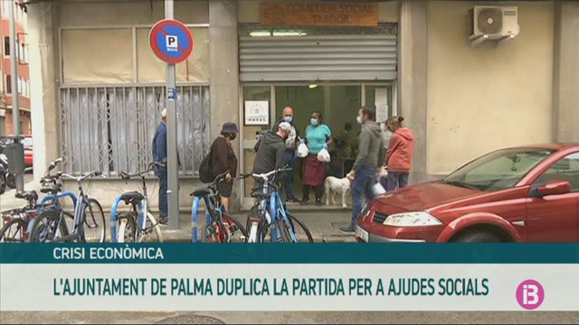 El 9%25 de la població de Palma ha demanat ajuda econòmica a l’Ajuntament durant el 2020