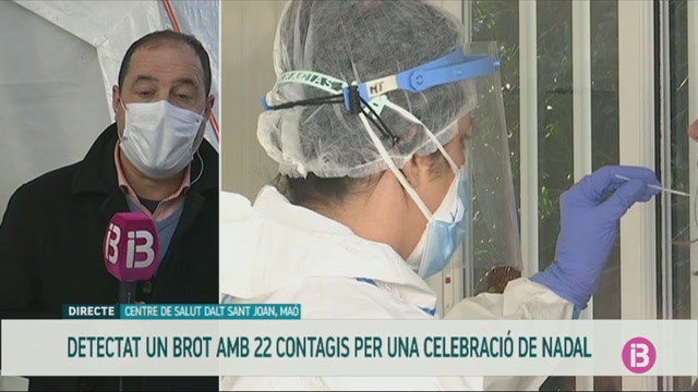 400 contactes es fan PCRS a Menorca arran del pitjor registre des que començà la pandèmia