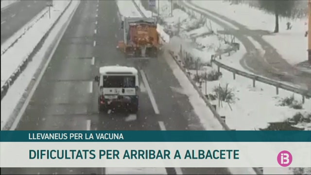 Màquines llevaneus perquè la vacuna arribi a Albacete