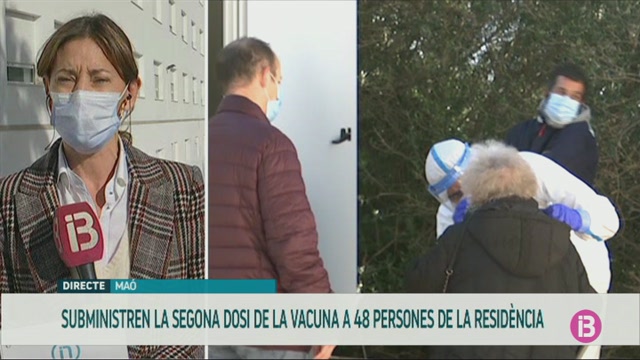 Menorca ja té 467 persones immunitzades contra el coronavirus