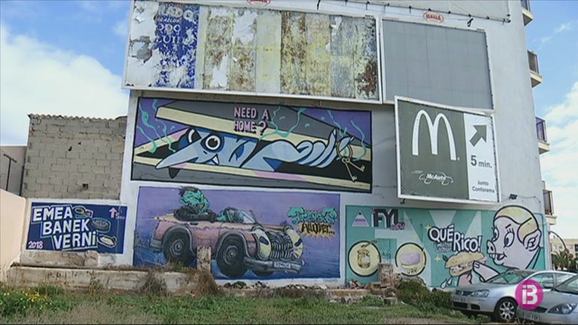 Palma prepara un pla d’acció per eliminar les pintades vandàliques de la ciutat