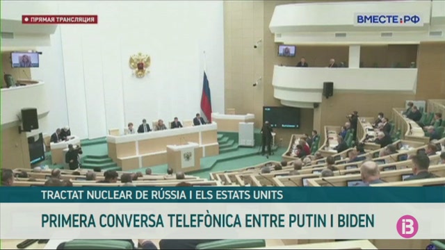 Rússia ratifica la pròrroga del tractat de desarmament nuclear amb els Estats Units