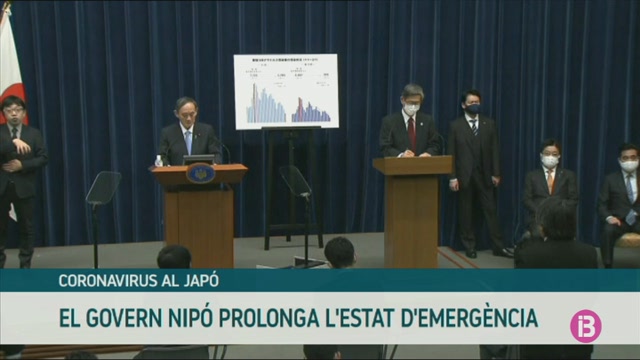 El govern del Japó prolonga l’estat d’emergència pel coronavirus