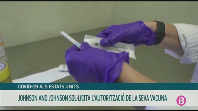 Johnson and Johnson demana l’autorització de la seva vacuna als EEUU