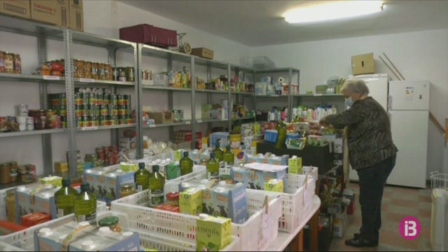 Caritas Menorca demana aliments per arribar a les 500 famílies sol·licitants