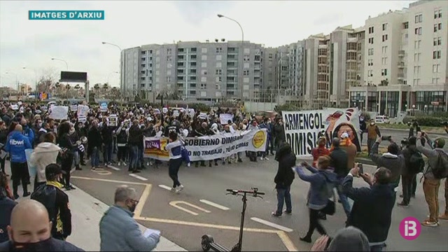 Queda prohibida per motius sanitaris la manifestació convocada per Resistencia Balear