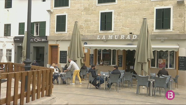 Els restauradors de Menorca reobren avui l’interior dels bars i restaurants