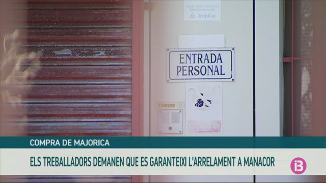 Els treballadors de Majorica demanen que es mantengui la plantilla i l’arrelament a Manacor