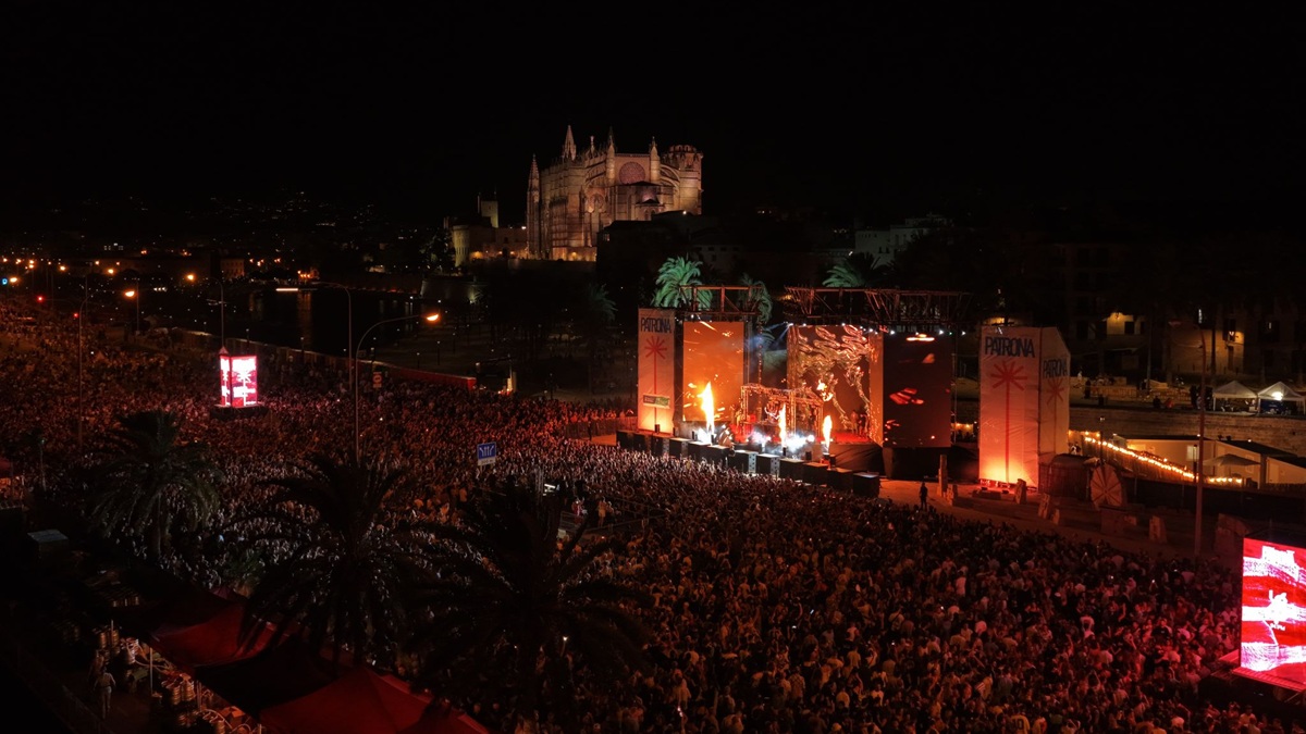 Èxit a la revetla de les festes de la Patrona de Palma