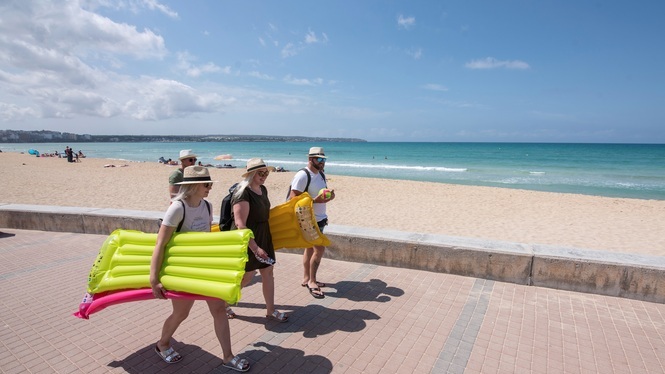 Balears rebrà 3.500 turistes del pla pilot aquesta setmana