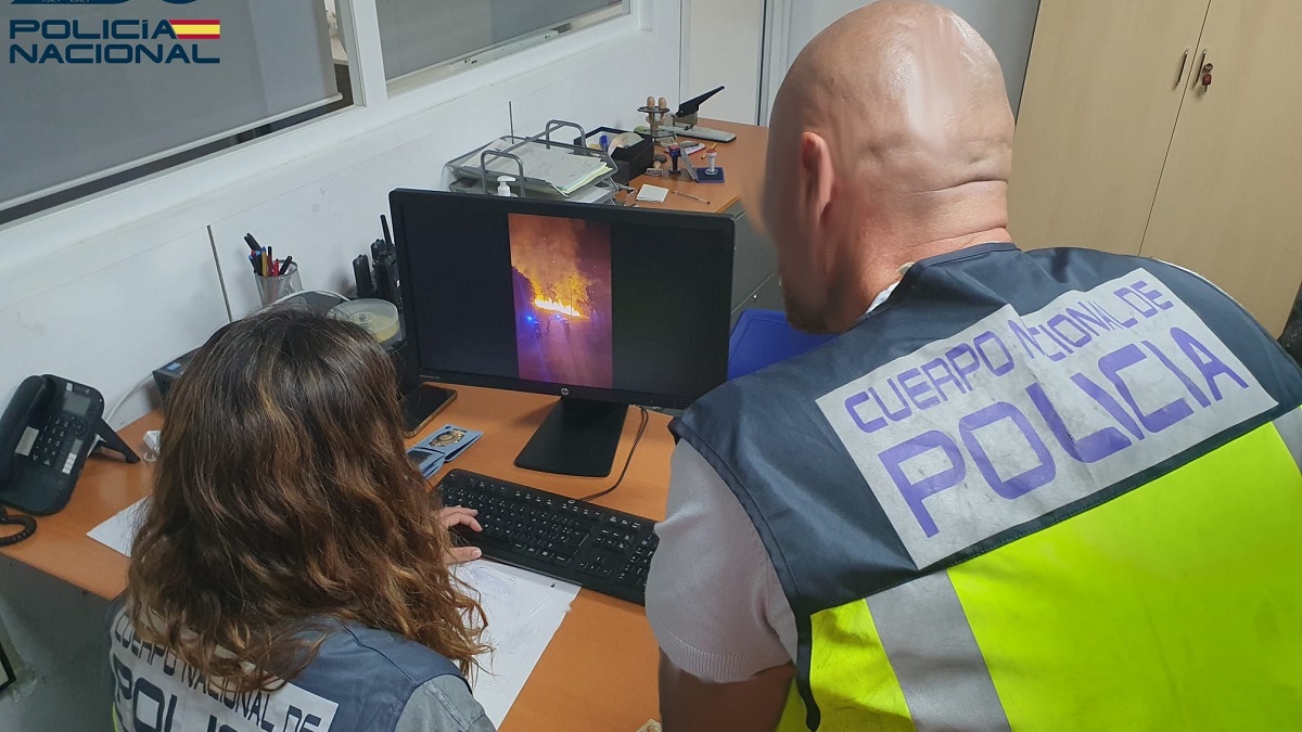 Detingut un presumpte piròman per intentar provocar un incendi a la zona de sa Teulera de Palma