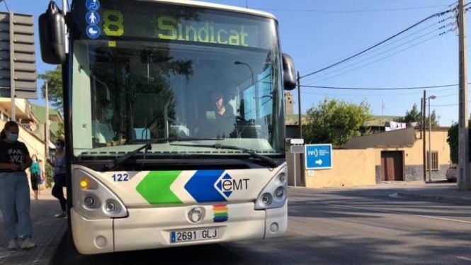 Palma perd un 52%25 d’usuaris d’autobusos de l’EMT