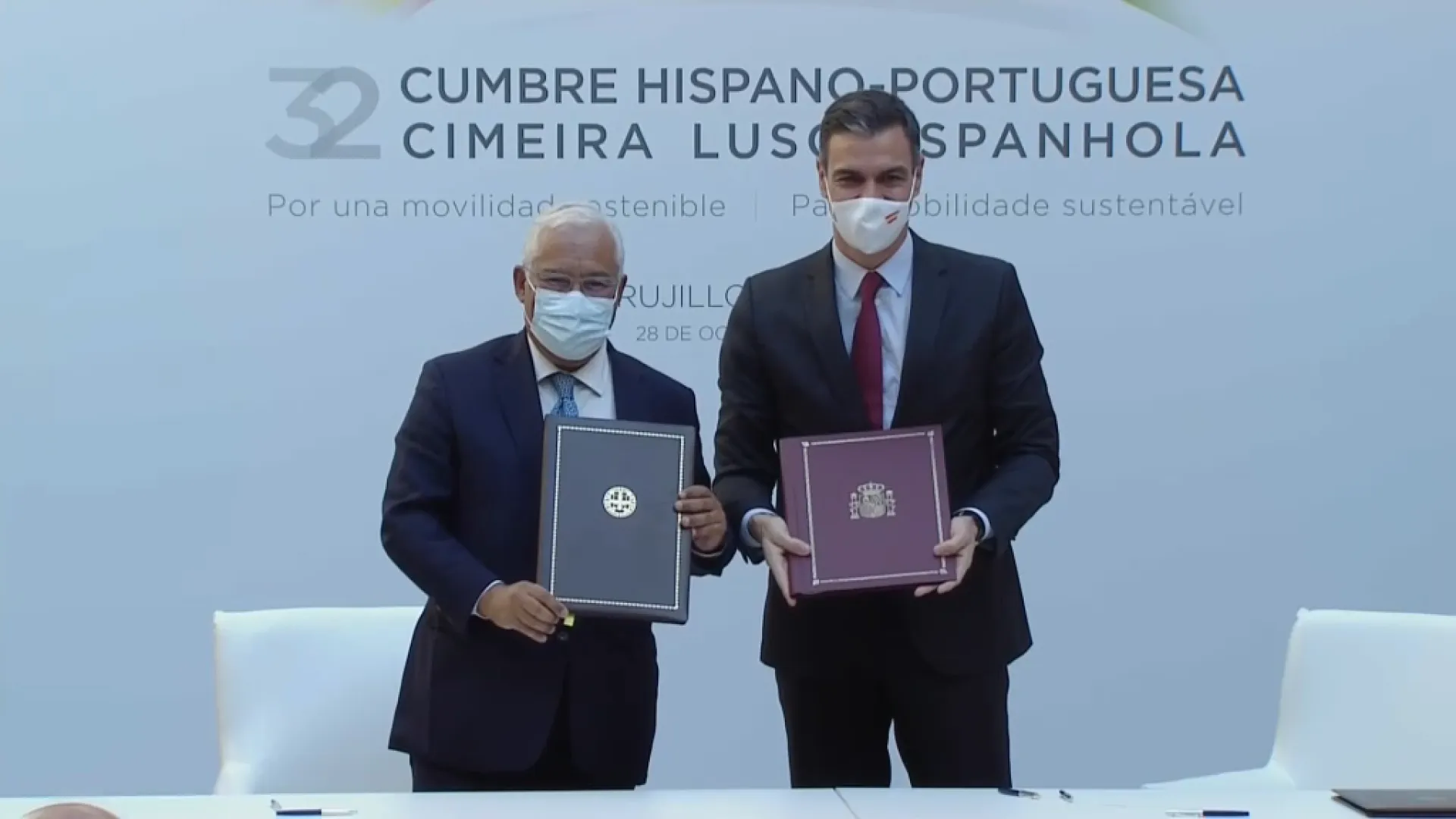 Espanya i Portugal signen nou acords a la 32a cimera hispanolusa