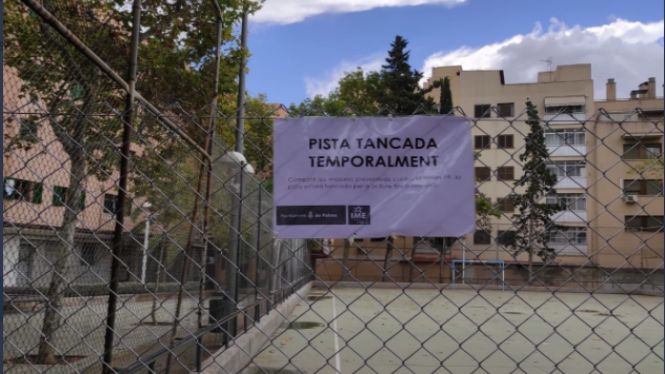 L’Ajuntament de Palma tanca temporalment 27 pistes esportives