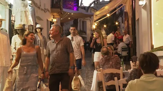 Temporada turística irregular al nucli històric d’Eivissa