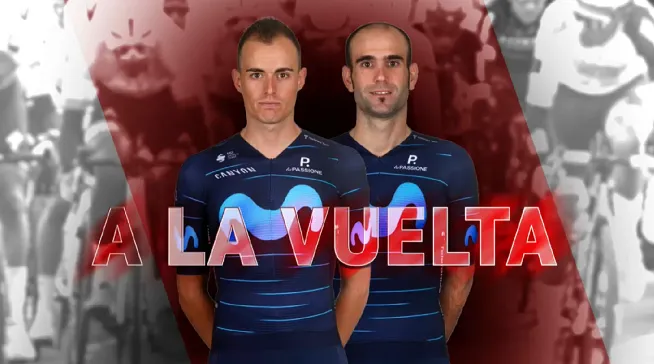 Enric Mas i Lluís Mas, junts a La Vuelta