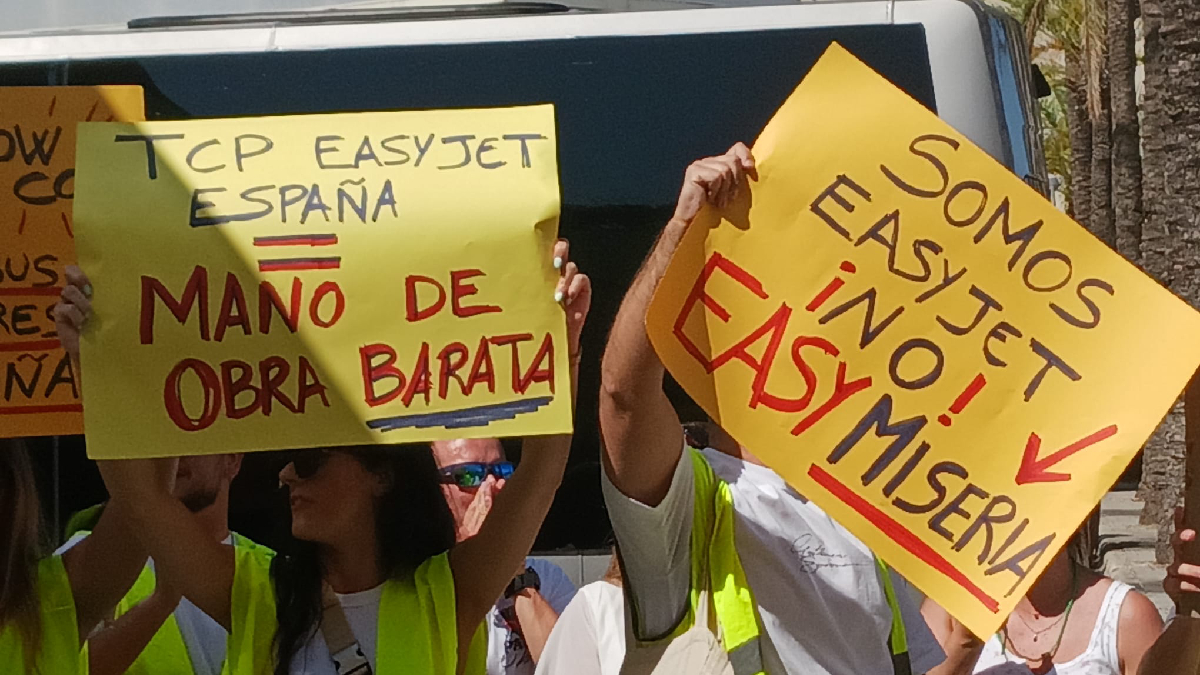 Sis vols d’EasyJet cancel·lats a Son Santjoan en la primera jornada de vaga dels tripulants de cabina