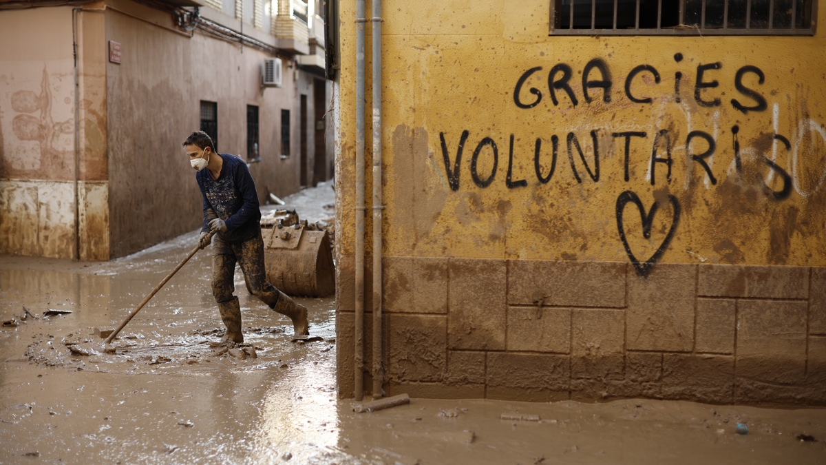 L’impacte dels voluntaris valencians als pobles damnificats es xifra entre 45.000 i 50.000 persones