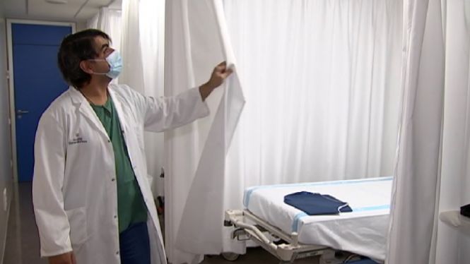 Les cortines a l’hospital d’Inca neutralitzen el coronavirus durant 2 hores