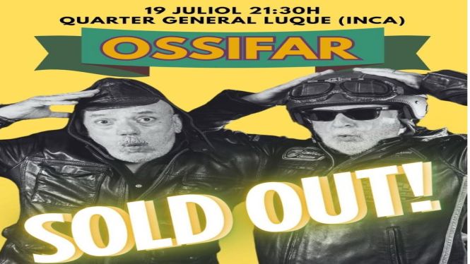 Ossifar penja el cartell d’entrades exhaurides