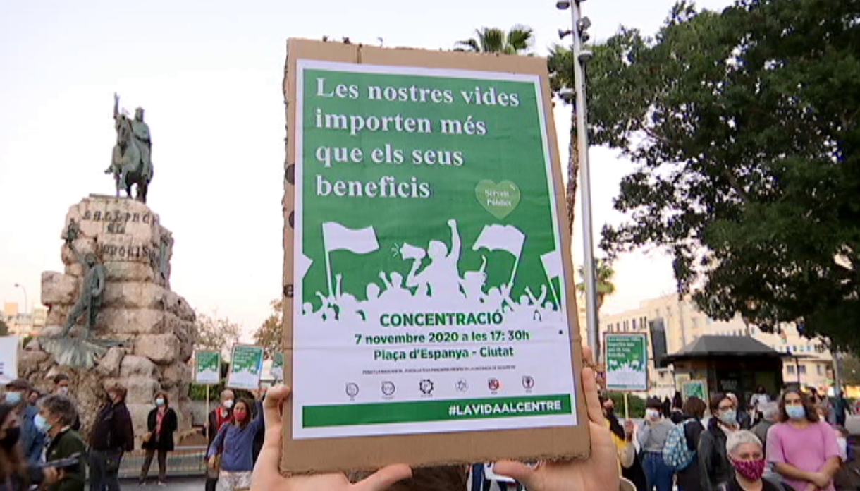 Manifestació a Palma per la ‘justícia social i ecològica’