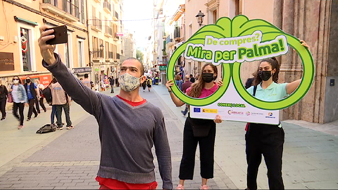 Campanya d’AFEDECO per impulsar el petit comerç a Palma