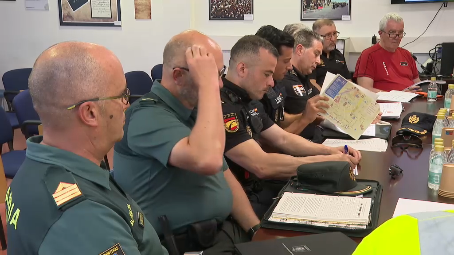 Policies i bombers celebren la darrera reunió tècnica operativa abans de Sant Joan