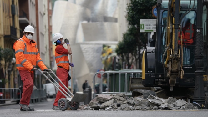 La construcció a Balears baixa un 3,17%25 en un any