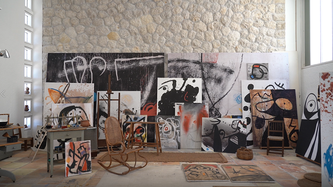 La llum, font de misticisme al taller Sert de Miró