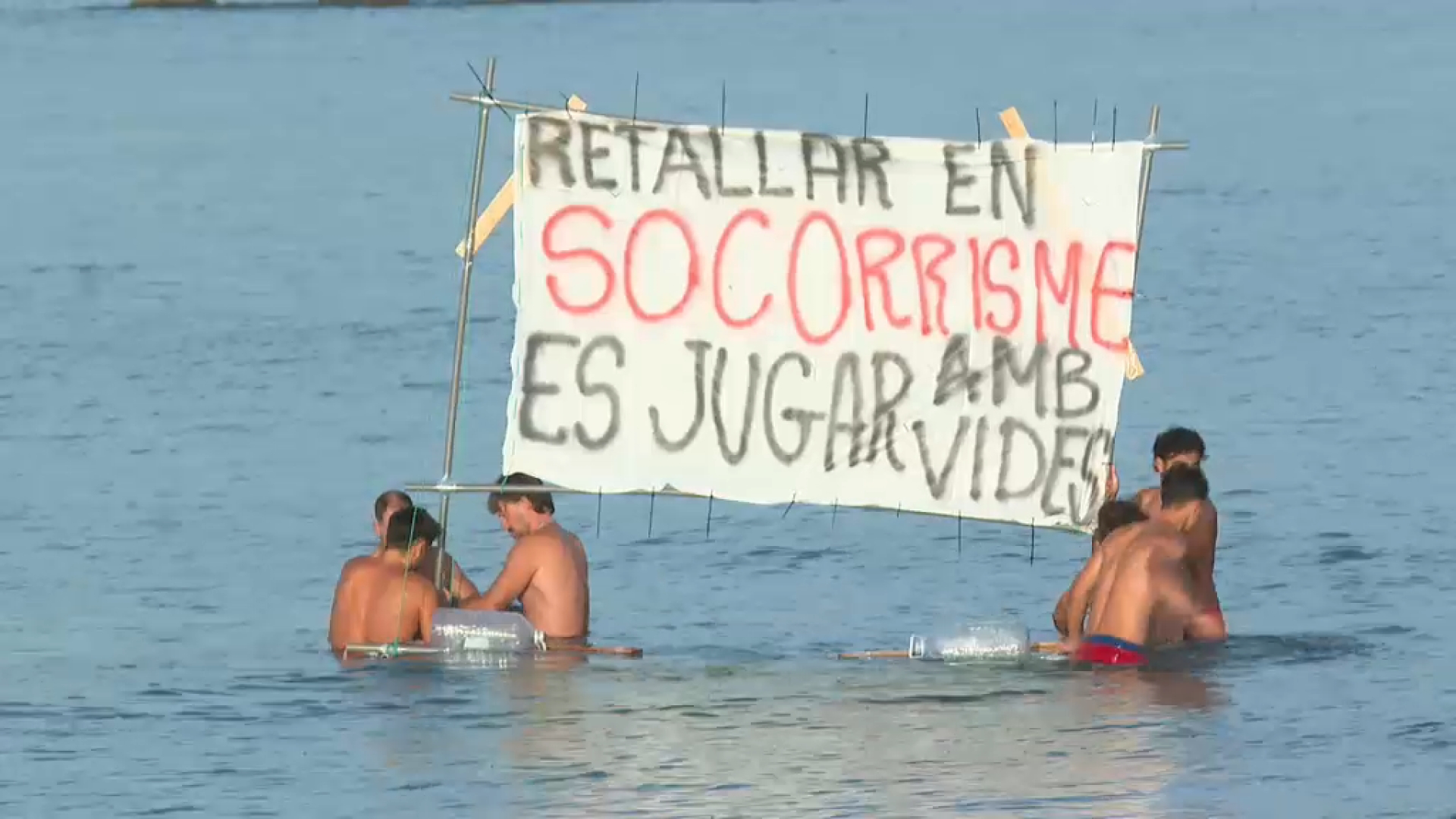 Continua la vaga indefinida de socorristes
