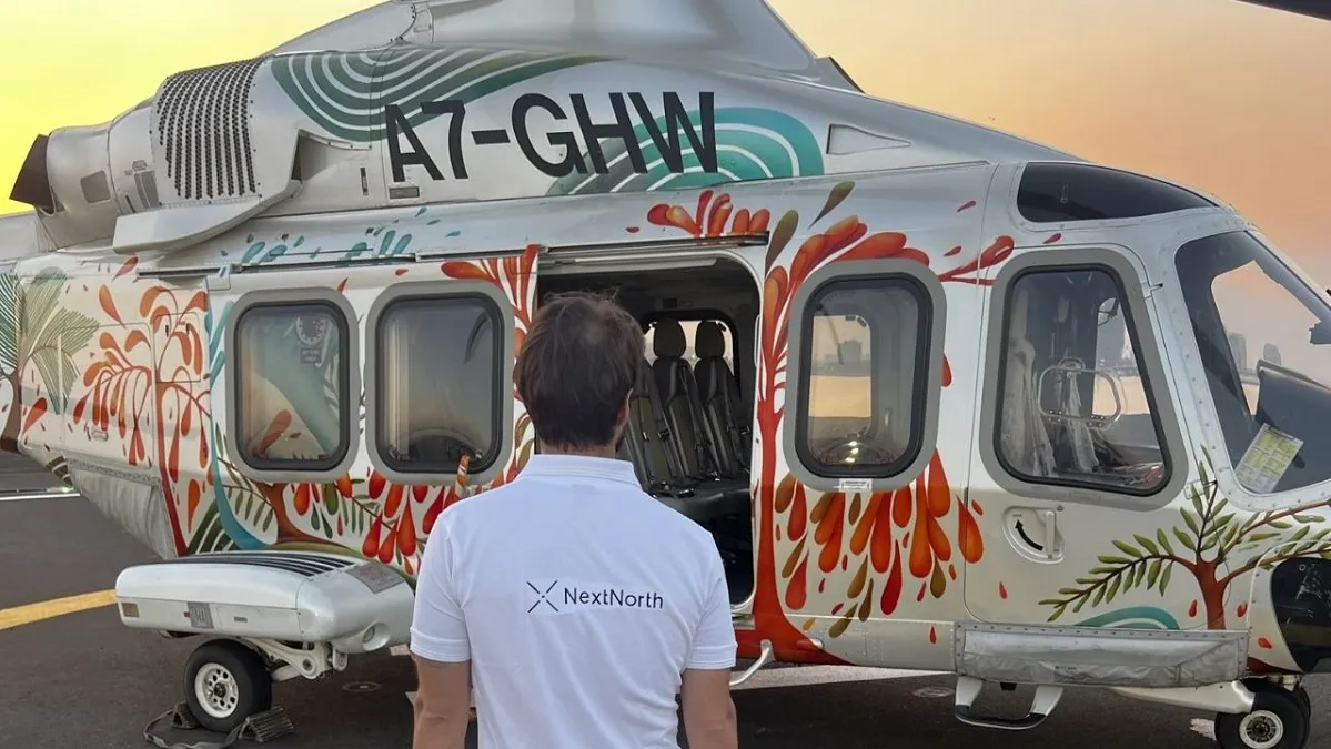 Arriben per primera vegada a Balears els taxis helicòpters, prototip per després instal·lar aeronaus eVTOL
