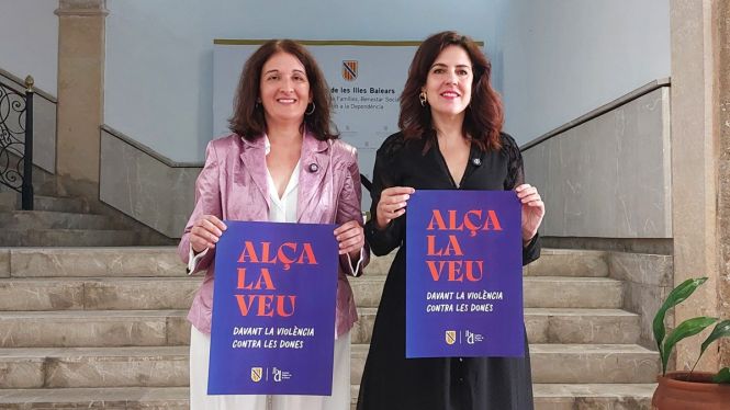 ‘Alça la veu davant la violència contra les dones’, el lema del 25N de l’IB-Dona