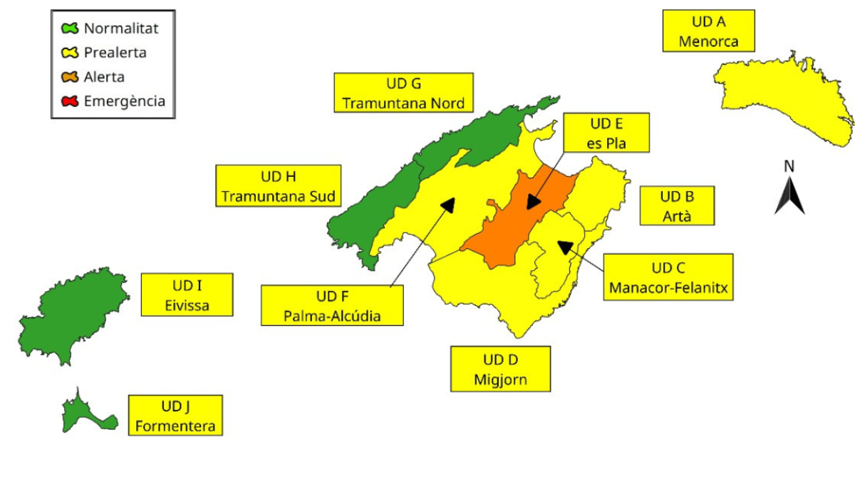 Reserves hídriques a les Balears: al 54 % pel març