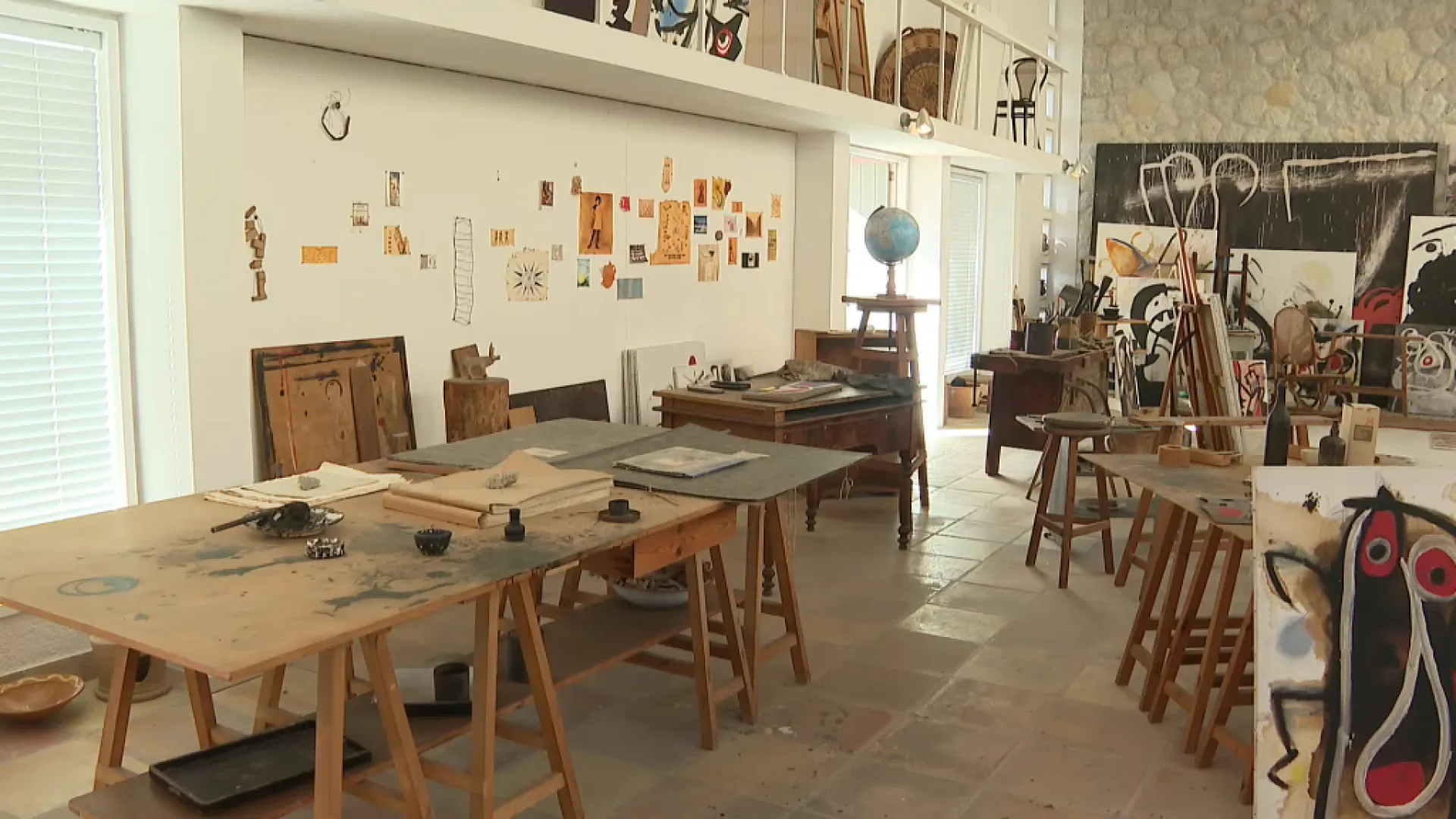 El taller de Joan Miró, primer edifici a les Balears a rebre el distintiu d’arquitectura moderna Docomomo