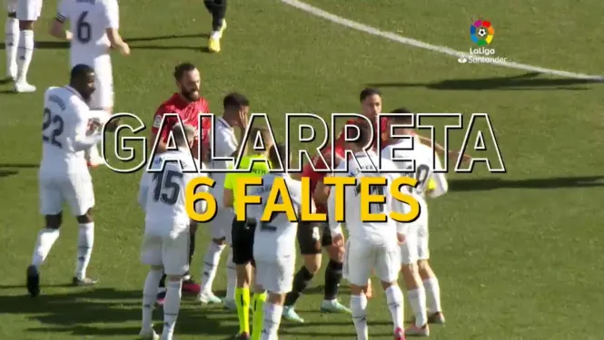 Galarreta és el jugador que més faltes va cometre contra el Reial Madrid