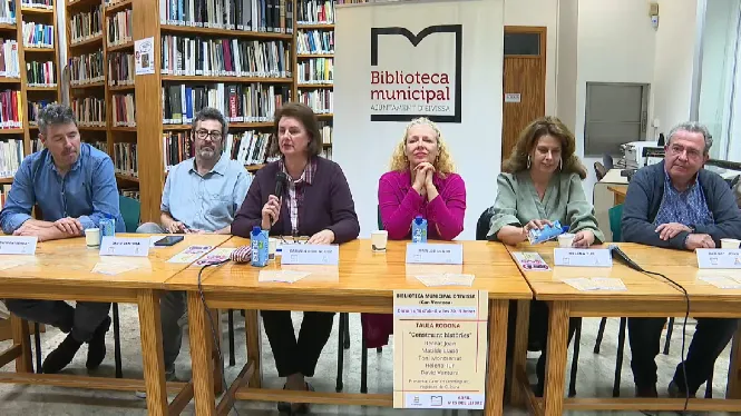 Taula rodona per Sant Jordi amb cinc escriptors d’Eivissa