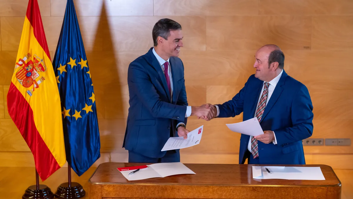 L’acord PSOE-PNB garanteix al País Basc el traspàs de les competències pendents
